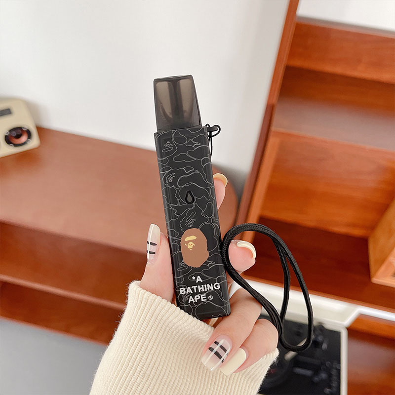 适用于悦刻relx一代1代暴力熊保护套五幻影5四代4壳烟杆套yueke