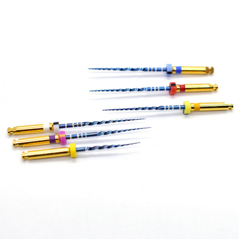 牙科机用蓝色大锥度 机扩针镍钛根管锉机用锉扩大针 牙医工具材料