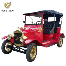 T型古典老爷车厂家批发CE认证4轮电动观光车Electric vintage car