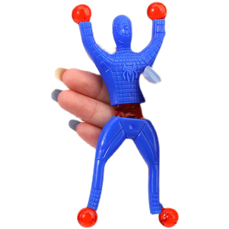 Children's Sticky Spider-Man Climbing Wall Spider-Man Toy Paste Sticky Hand Artifact Creative Gadget