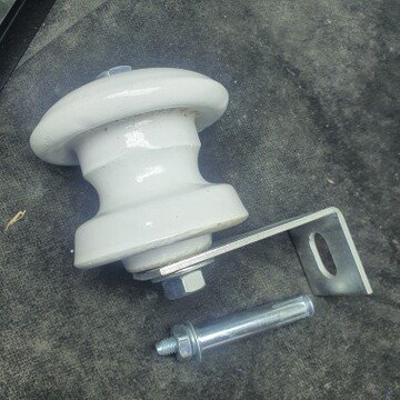 电线瓷瓶绝缘子穿线器拉线瓷壶瓷碌电工瓷珠线轴瓷瓶街码电力磁壶