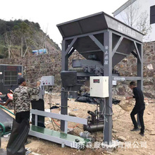 全自动沙土装袋机 双料斗全自动计时计量沙土装袋机 沙子灌装机