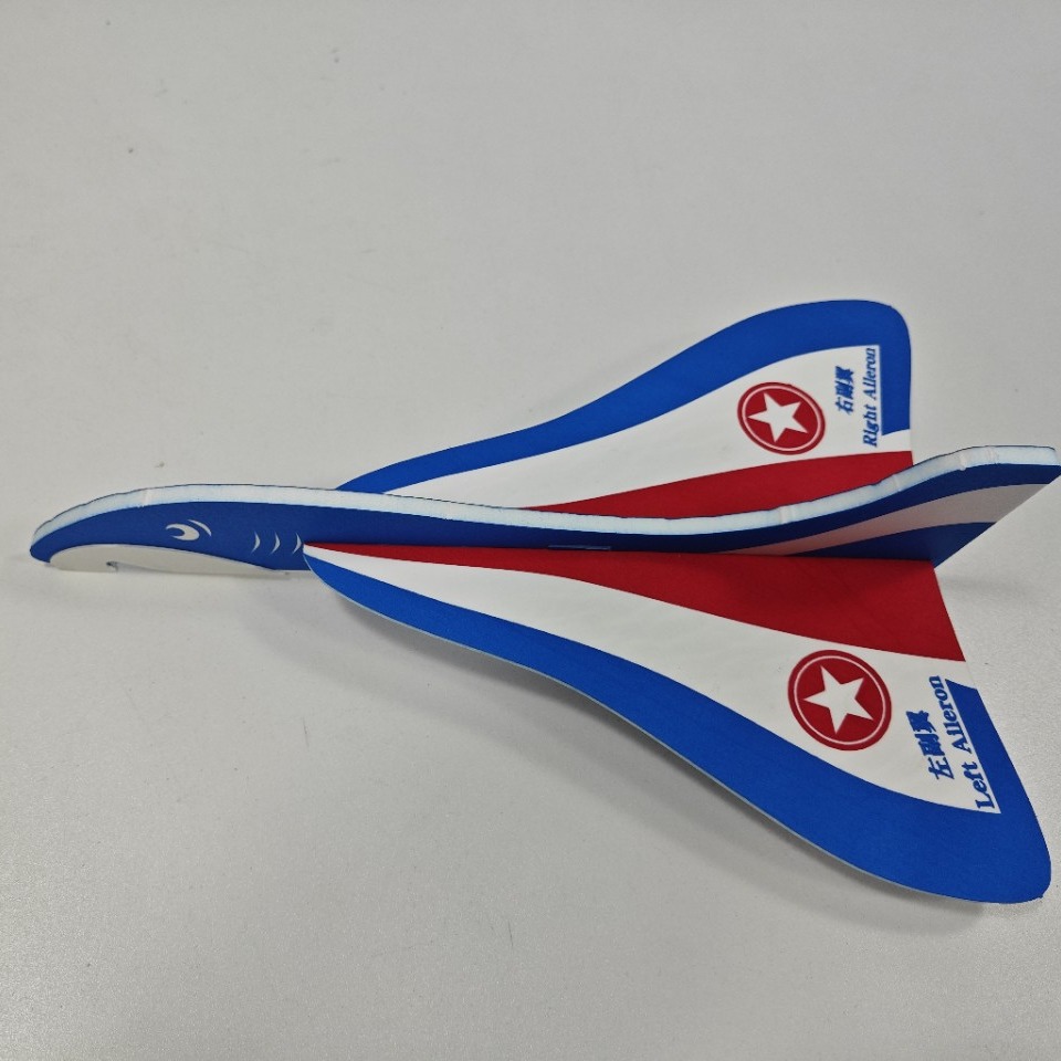 手抛弹射三角翼飞机模型玩具科教户外手掷学校比赛器材-阿里巴巴