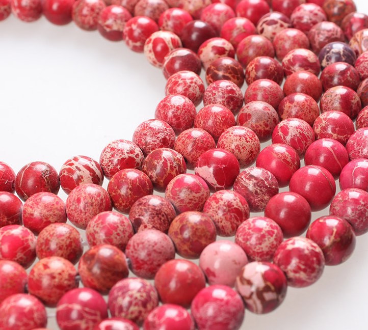 4-12mm红色帝皇石散珠饰品配件diy珠子手链项链制作e5u-阿里巴巴