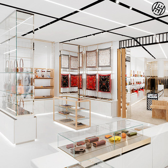 商场奢侈品牌包包陈列展示架靠墙背板皮具包包展示架鞋包流水展台