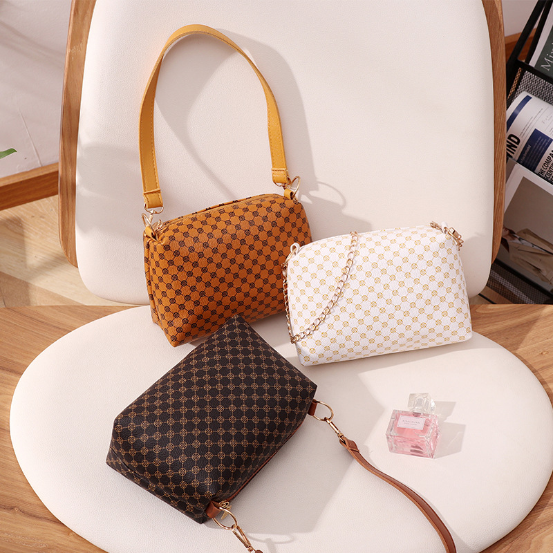 2022ladies Bags Printed Pillow Bag Women's Foreign Trade Bags Wholesale Chain Shoulder Messenger Bag Handbag