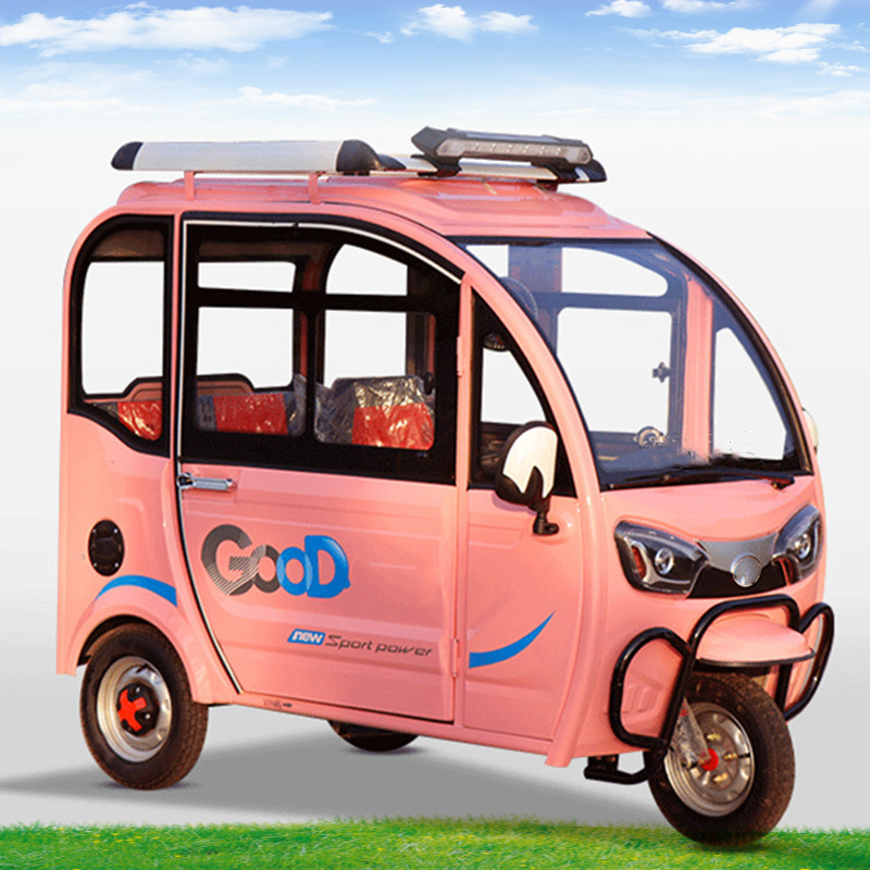 电动四轮车电商载货拉货电四轮可配增程器发电机可载重2吨新农村