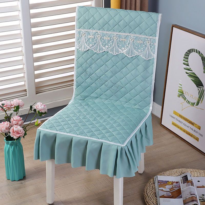 餐桌套罩2023新款通用坐垫靠垫一体中式椅垫加厚防滑椅套色椅子垫