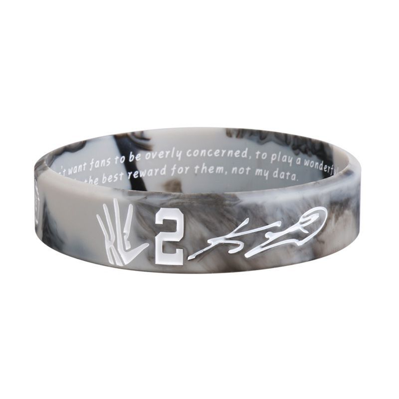 伦纳德手环莱昂纳德腕带马刺小卡手环周边篮球运动硅胶手带饰品男