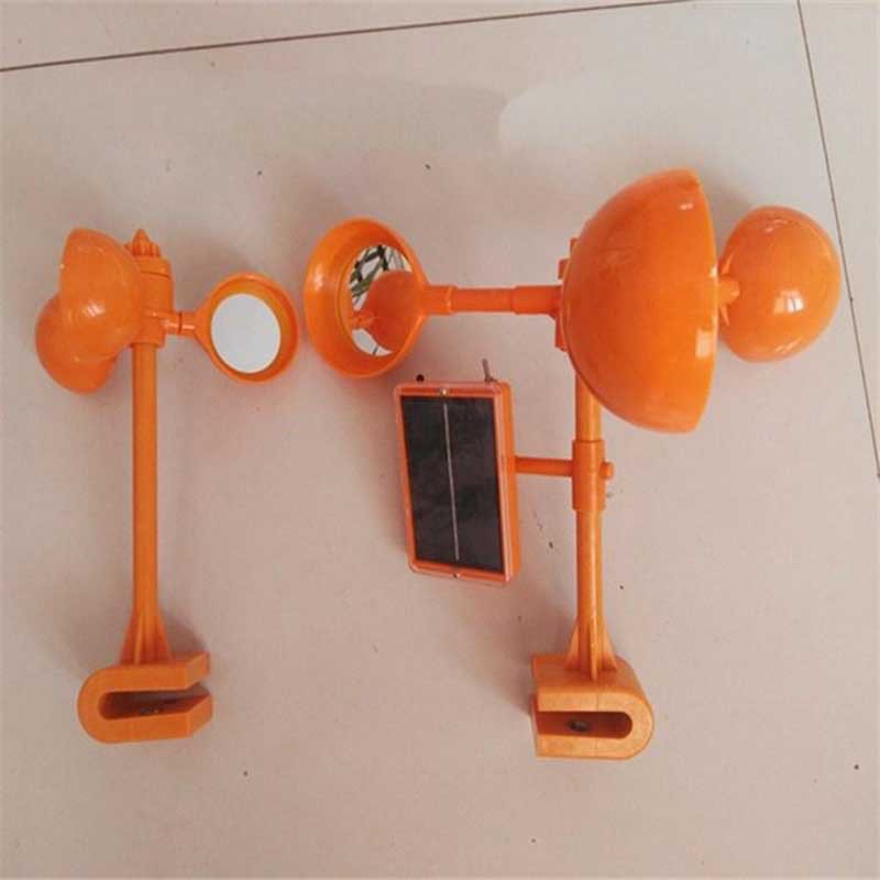 驱鸟器 电力线路果园风力闪光镜面赶鸟器 池塘电线杆绝缘驱鸟器