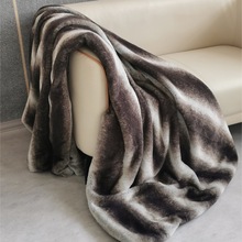 毛毯皮草毯子毯子午睡沙发盖毯仿皮草绒毛毯保暖沙发毯冬季