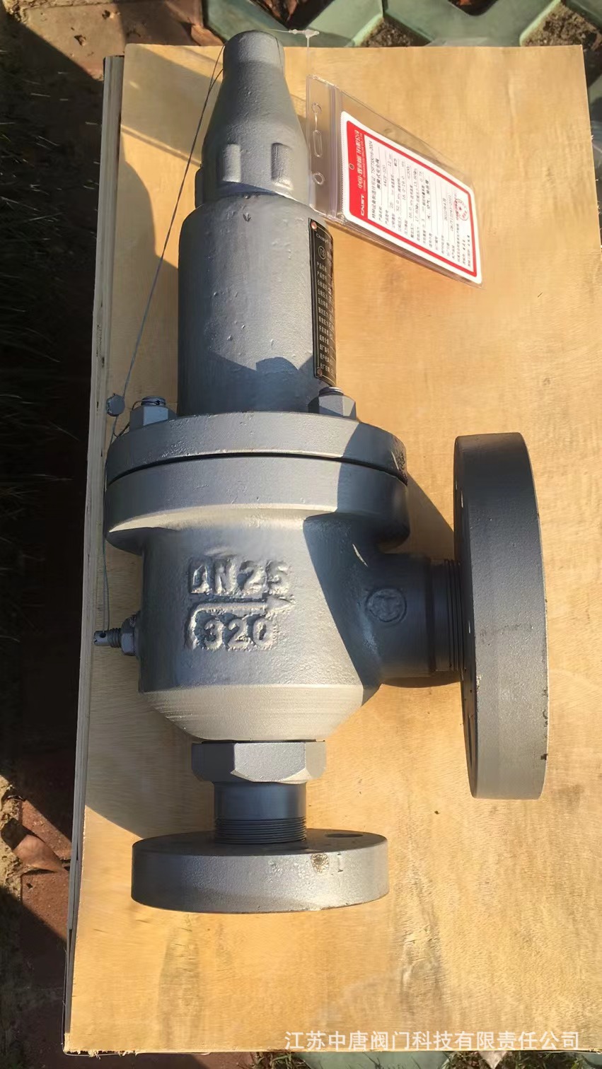 a42y-320c高压全启式法兰安全阀 全启式封闭式高压安全阀 wcb材质