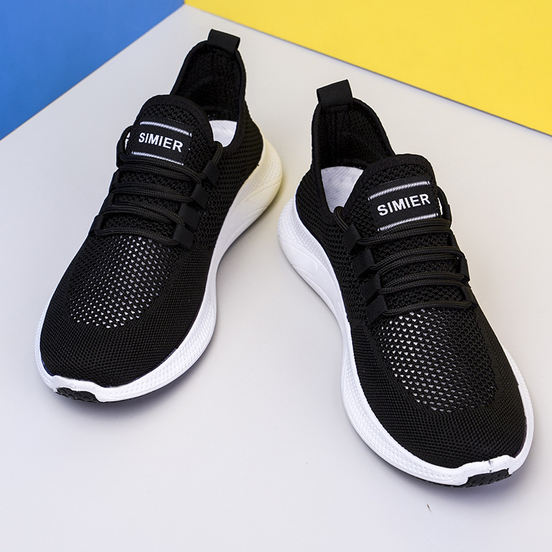 Lightweight Mesh Spring Men's Shoes Breathable Comfortable Fashion Casual Shoes 2023 Running Students Cool Air Hole Sneaker