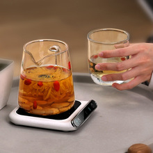新款暖小白杯垫USB便携式55°恒温喝水提醒智能恒温发热加热杯垫