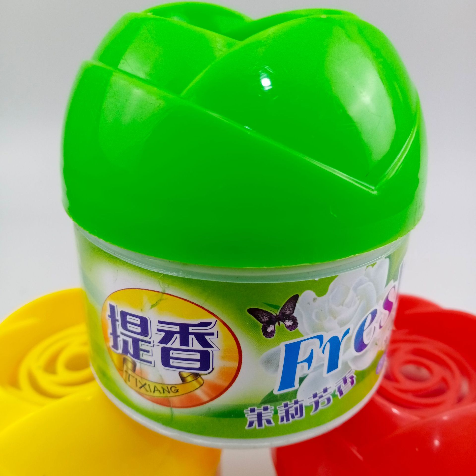 2元批发 180克花瓶 固体清香剂 固体芳香剂 除臭芳香 空气芳香剂