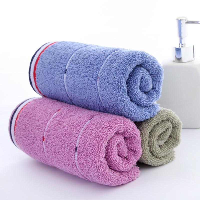 高阳棉断点毛巾柔软吸水成人情侣面巾家用超市品批发棉毛巾