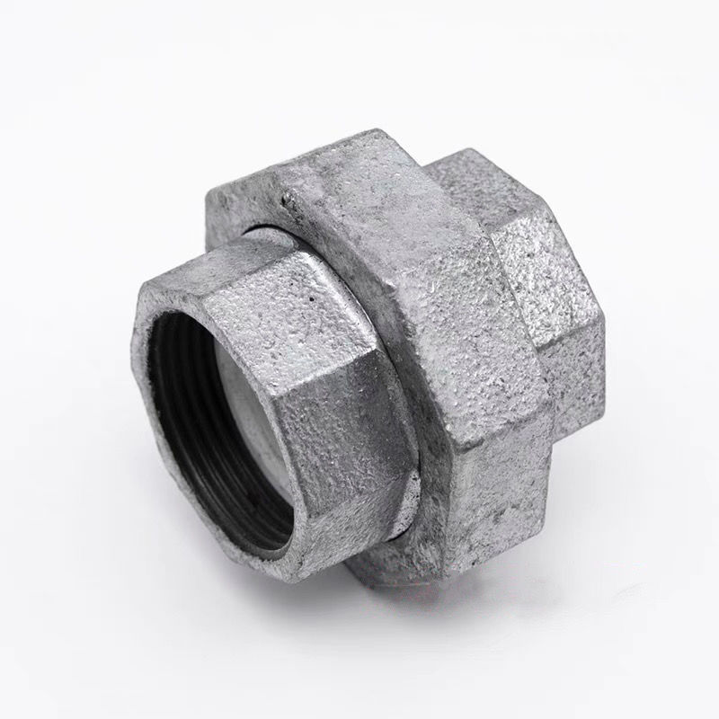 镀锌涂塑衬塑内丝活接头内牙活动接头自来水给水玛钢管件4分6分15