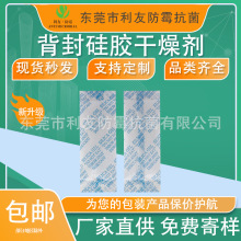 利友现货3g背封无纺布硅胶干燥剂 小包工业用除潮剂厂家