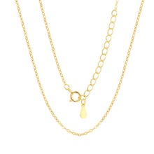 韩版S925银镀黄金细款气质项链厂家直销跨境简约时尚女生锁骨链
