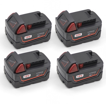 【工厂】适用米沃奇milwaukee18v10芯48-11-1860/48-11锂电池