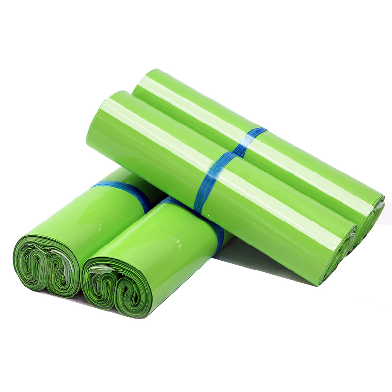 果绿色快递袋全新料电商物流打包袋服装包装袋塑料打包袋批发直销