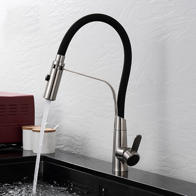 Dual-Mode Water Splash-Proof Washing Basin Faucet 360 Degrees Rotatable Magnetic Universal Hot and Cold Kitchen Faucet Water Tap