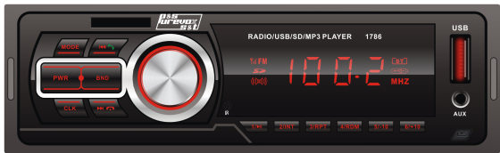 1786 Factory Direct Sales Cross -Border Bluetooth Bluetooth MP3 Player AUX Card U Disk FM Radio Audio 1786 Factory Direct Sales Cross -Border Bluetooth Bluetooth MP3 Player AUX Card U Disk FM Radio Audio