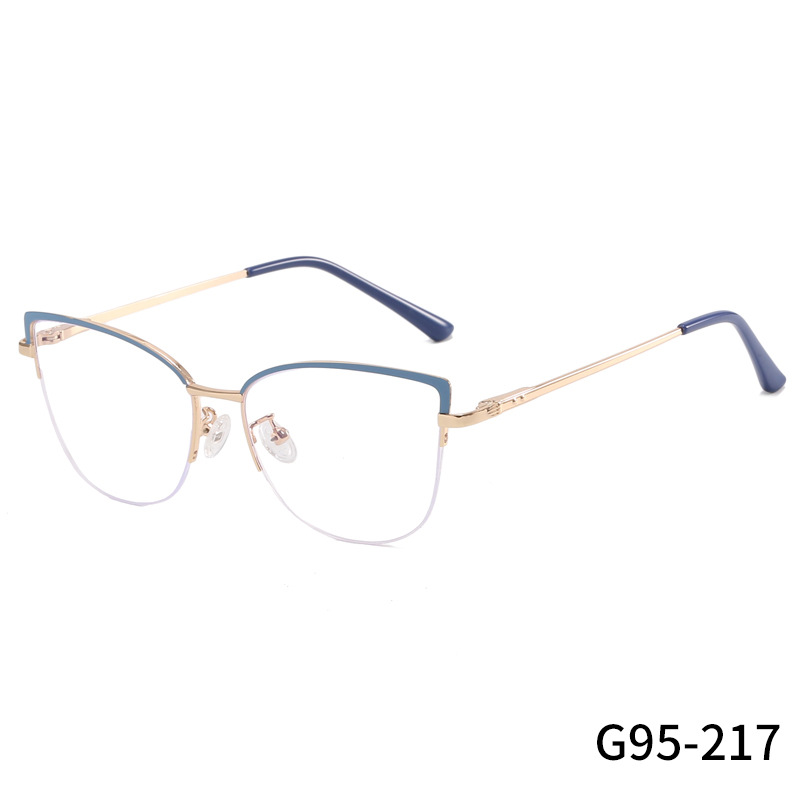 2023 New Student Myopia Glasses Rim Men's and Women's Fashion Artistic Optical Frame Wearing Light Comfortable Glasses