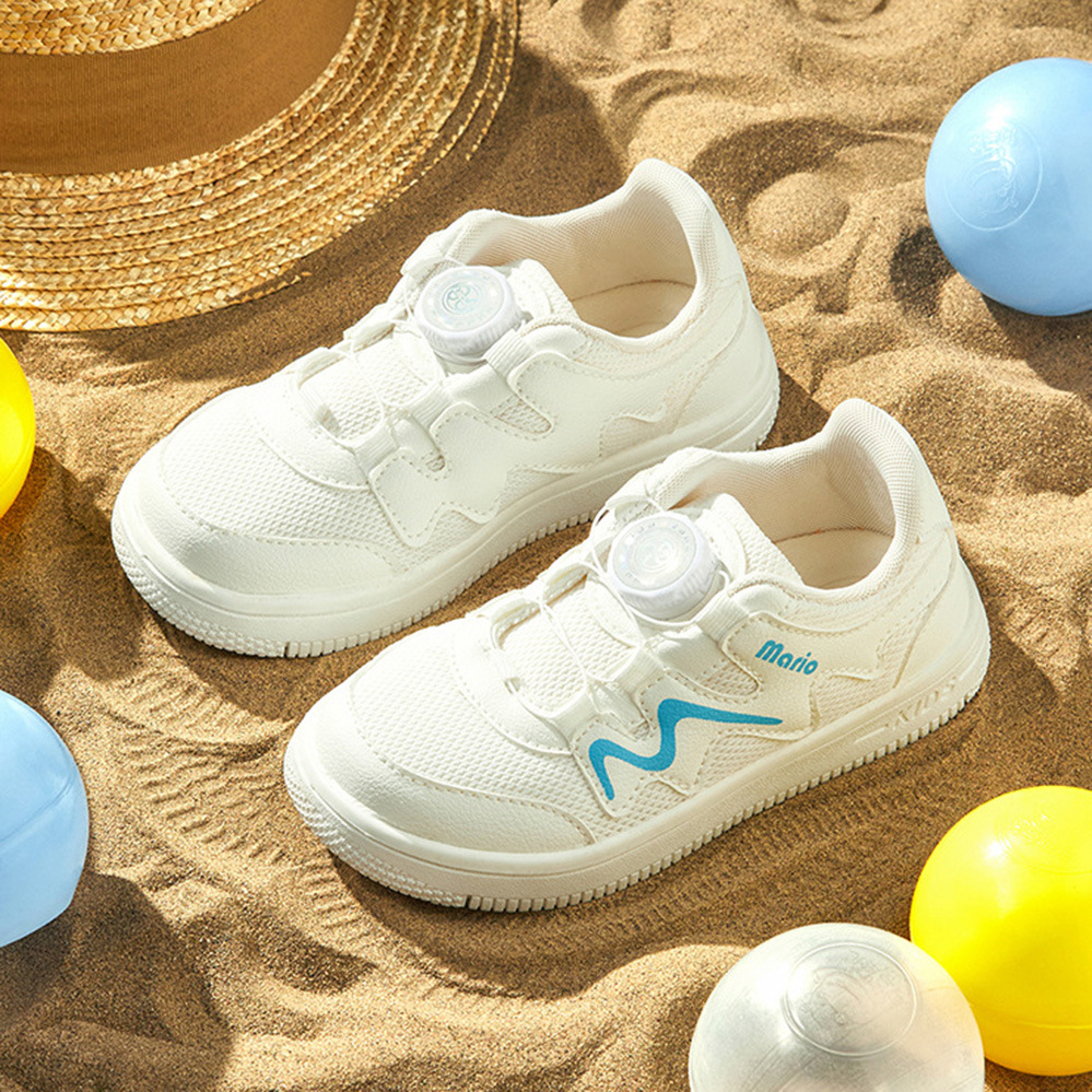 幼儿园室内鞋男童女童入园春夏透气小白鞋宝宝儿童学生白球鞋布鞋