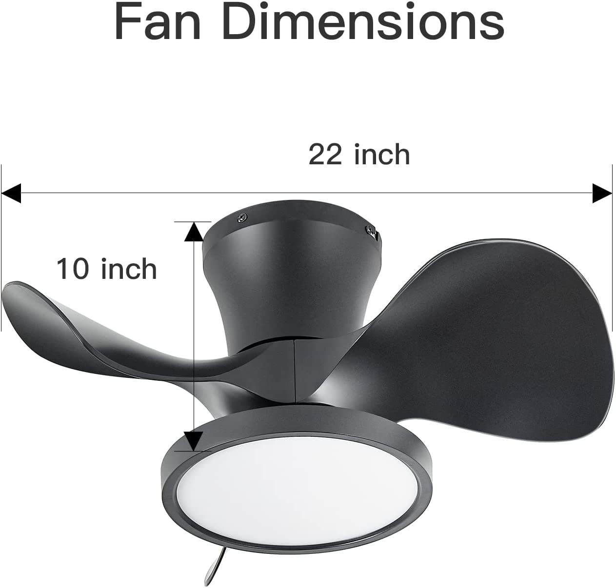 New Children's Fan Lamp Ceiling Fan Lights Bedroom and Household Ceiling Electric Fan Lamp Fan Integrated Electric Fan Restaurant Chandelier