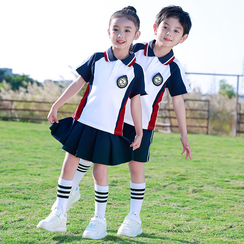 幼儿园园服夏装校服套装小学生一年级儿童班服新款夏季运动两件套
