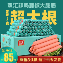 双汇辣吗辣?藤椒火腿肠70g辣吗辣即食肠小零食单支大根烧烤整箱