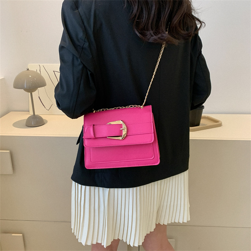 Niche High Quality Bag Women's Bag 2023 Summer New Chain Small Square Bag Fashion Trending Shoulder Bag Western Style Messenger Bag