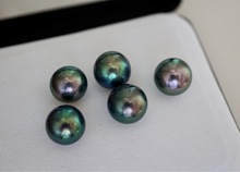 华东珠宝城珍珠严选11-12mm优化色孔雀绿有核淡水珍珠批发