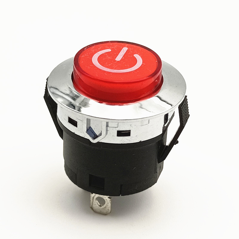 pr04垃圾桶门锁开关 按压式自锁按钮弹簧锁扣 汽车眼镜盒开关