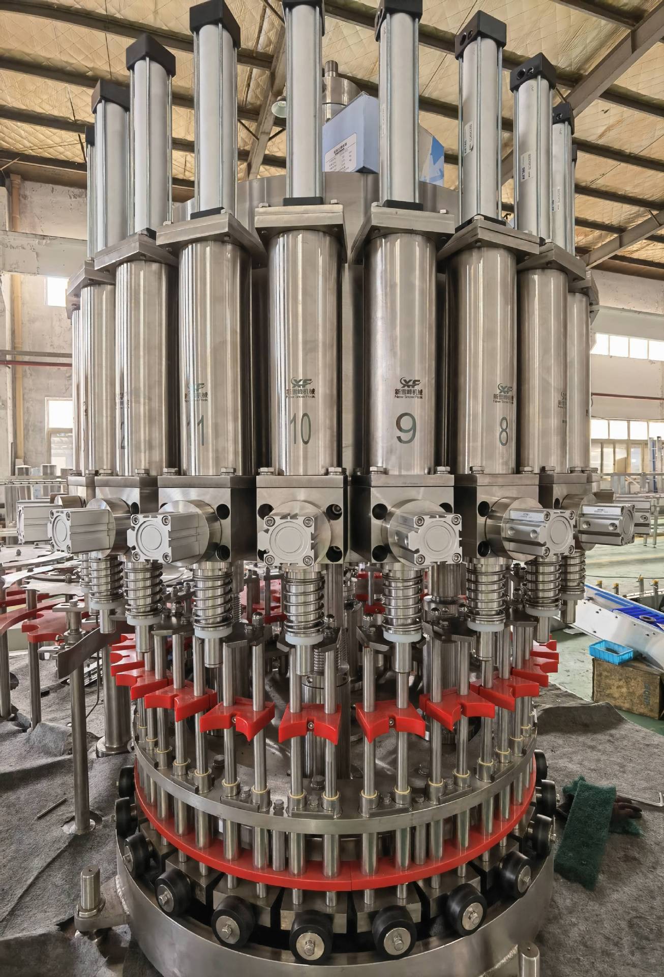 工厂价 柱塞阀式浓稠式酱汁灌装机全自动三合一灌装机设备