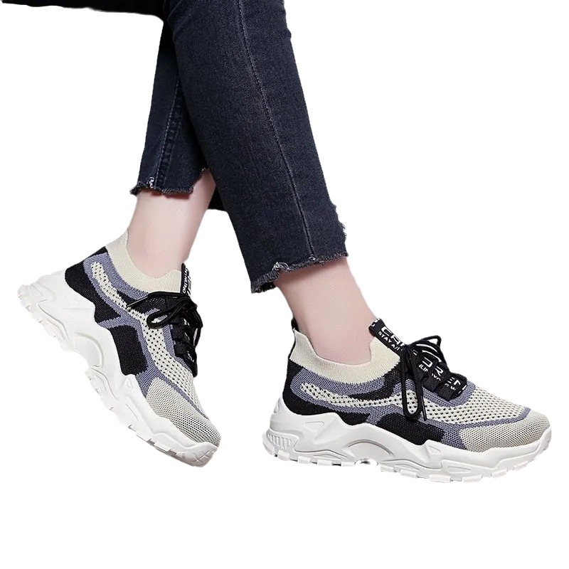 Spring 2023 Summer New Women's Shoes Dad Shoes Tide Shoes Student Sneakers Casual Shoes Factory Wholesale One Piece Dropshipping