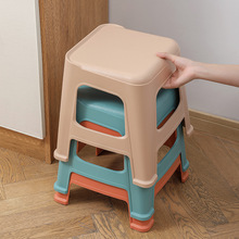 定制塑料小凳子加厚家用成人简约儿童小板凳矮凳子方凳换鞋凳批发