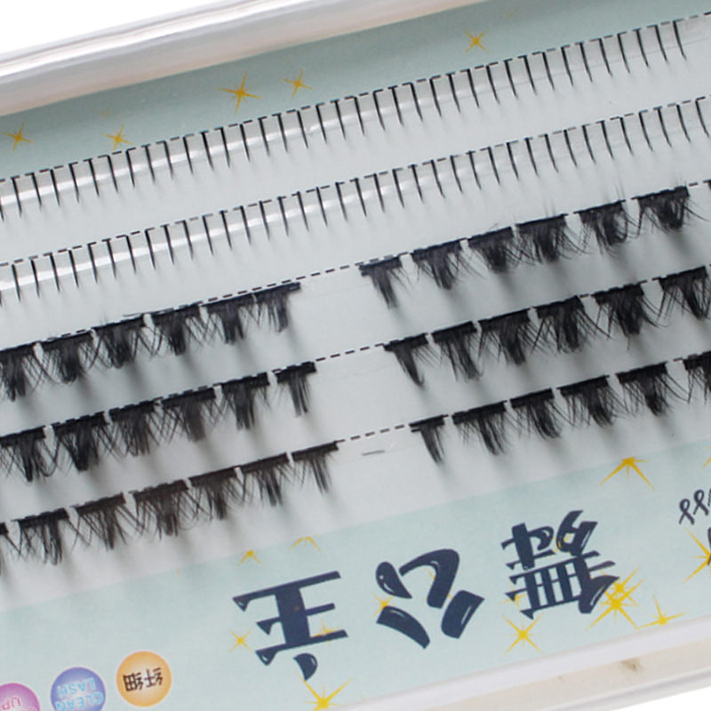 009 Segment +5 Rows of Lower Eyelashes Grafting Eyelashes Natural Style