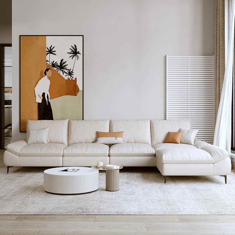 意式轻奢真皮沙发组合小户型客厅奢华高档后现代简约头层牛皮沙发