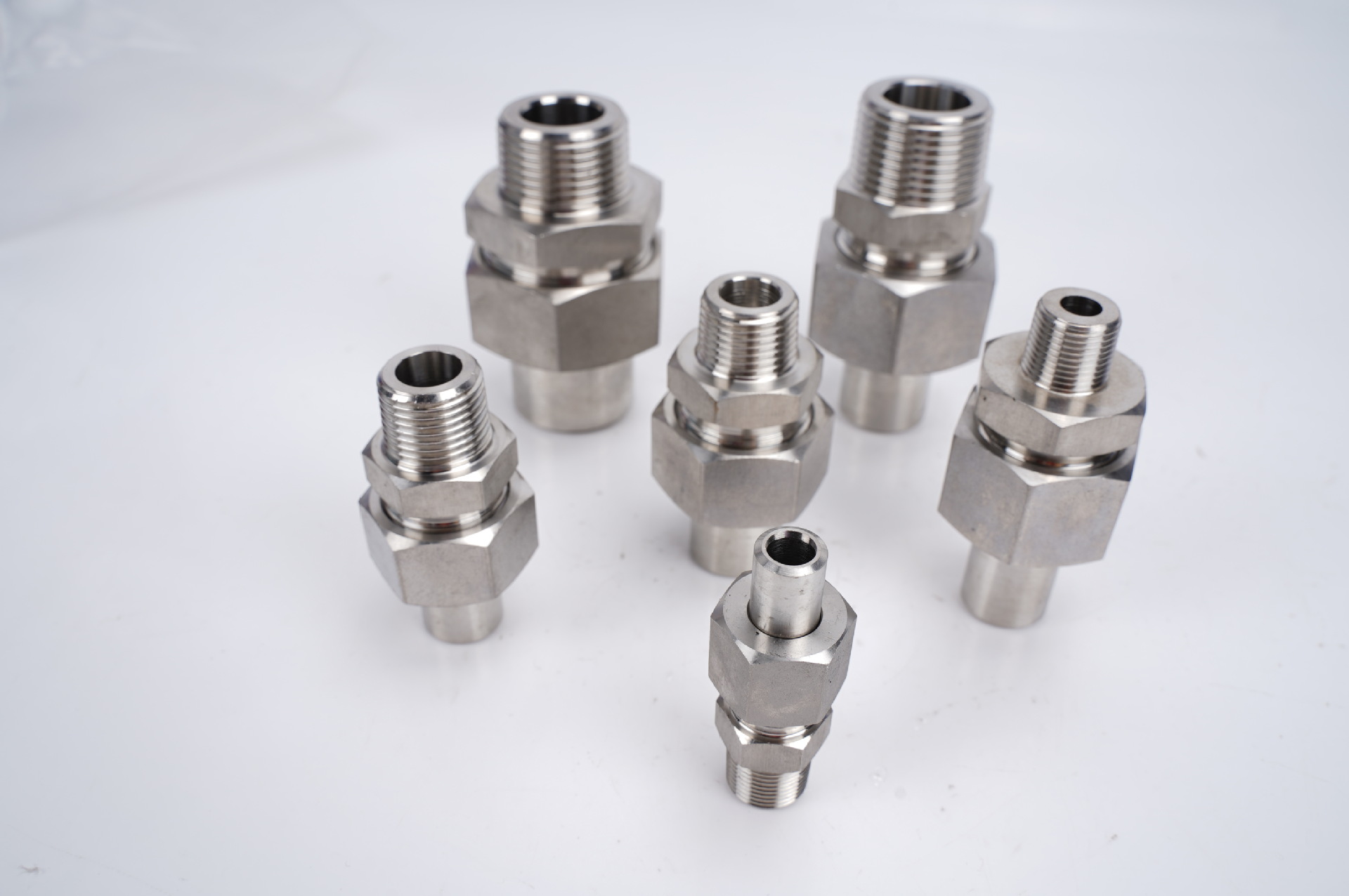 不锈钢英锥管外螺纹接头1ct 304不锈钢接头 对焊式直通螺纹接头