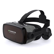 跨镜千幻G07E VR眼镜3D虚拟现实头戴式耳机眼镜一体VR头盔眼镜