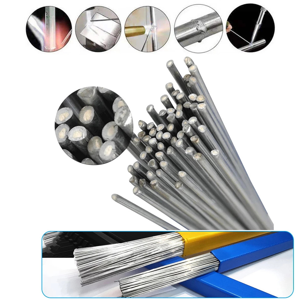 低温药芯铜铝焊丝铝焊条铝铝焊丝药芯无需助焊粉太阳能铝板焊接