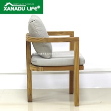 Xanadu Furniture庭院家具桌椅阳台三件套户外商用咖啡馆柚木餐椅