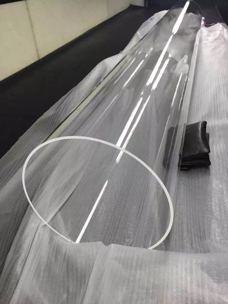 石英玻璃管耐高温管式炉石英管石英试管石英片棒舟板仪器加工