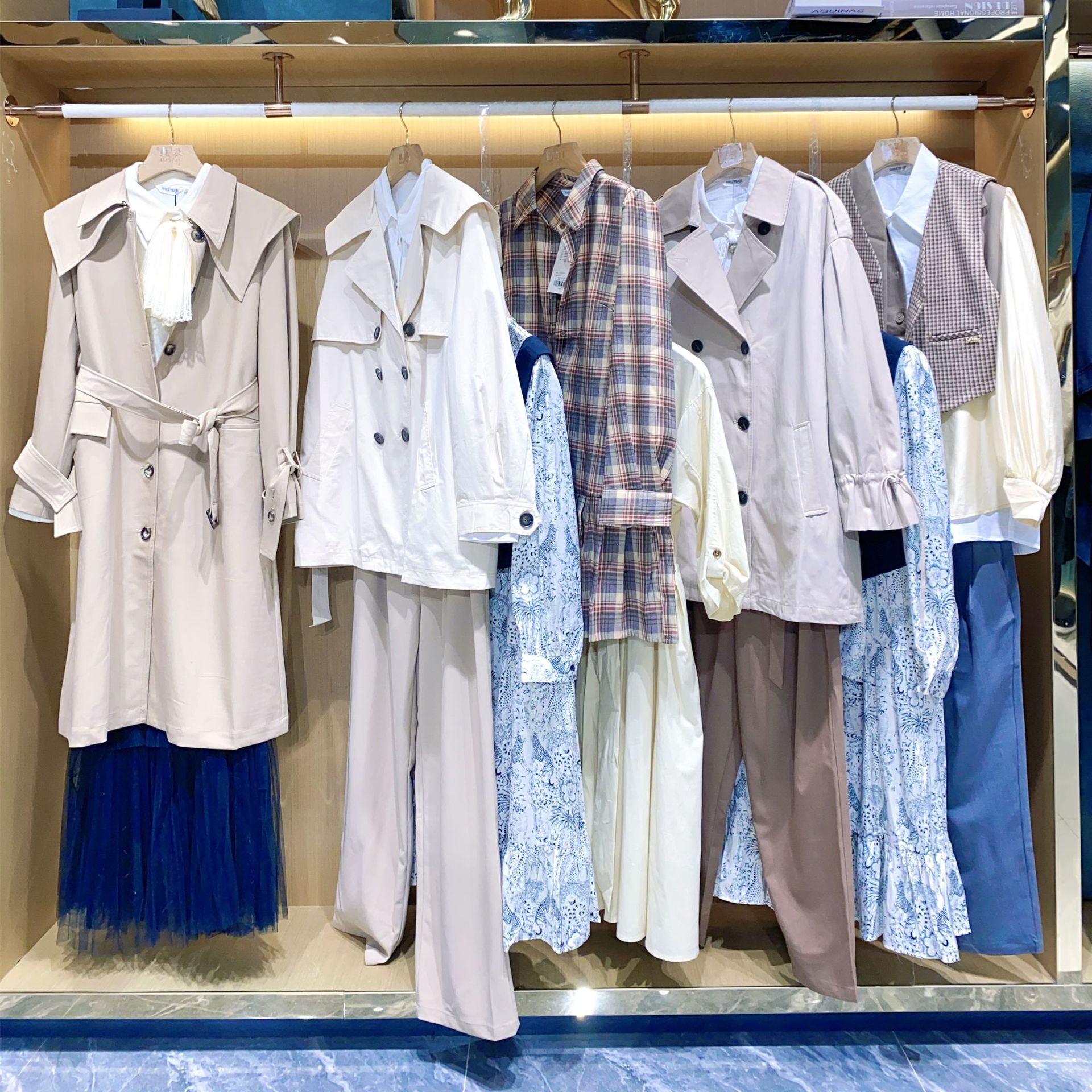 紫淑24年新款春装杭州品牌折扣女装货源走份广州石井库存尾货批发