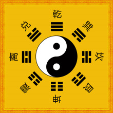 邵伟华八卦图吉祥物长辈领导新年中式送礼书房挂画家居装饰工艺品