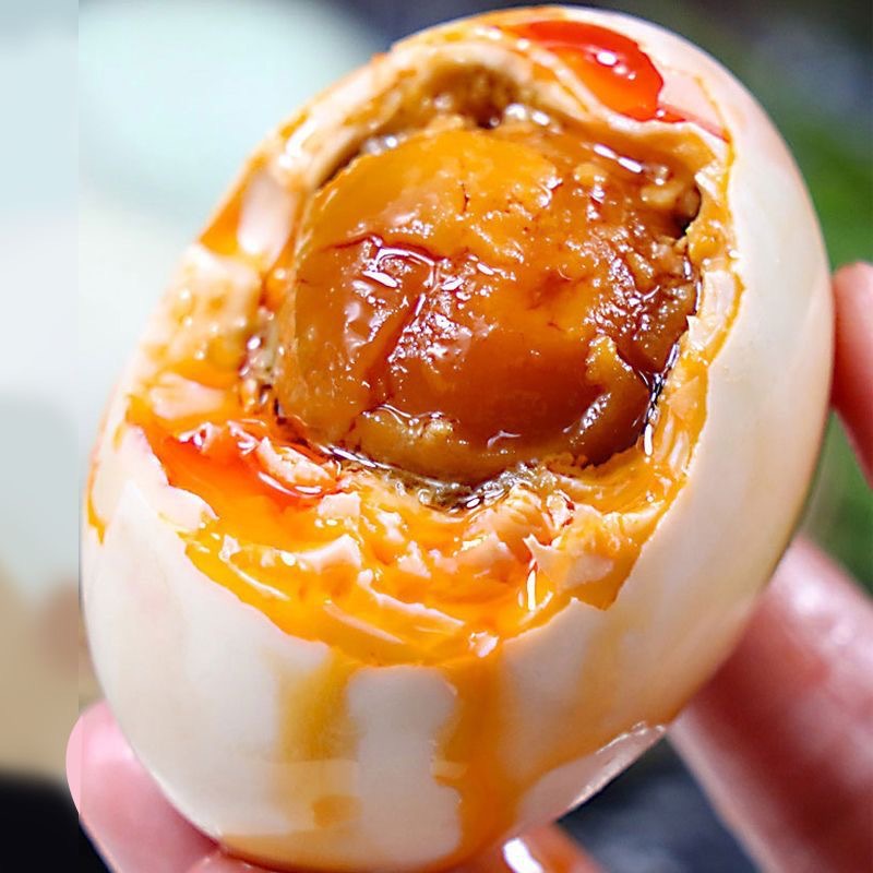 咸鸭蛋整箱红心流油熟鸭蛋即食新鲜腌制真空包装厂家批发送长辈