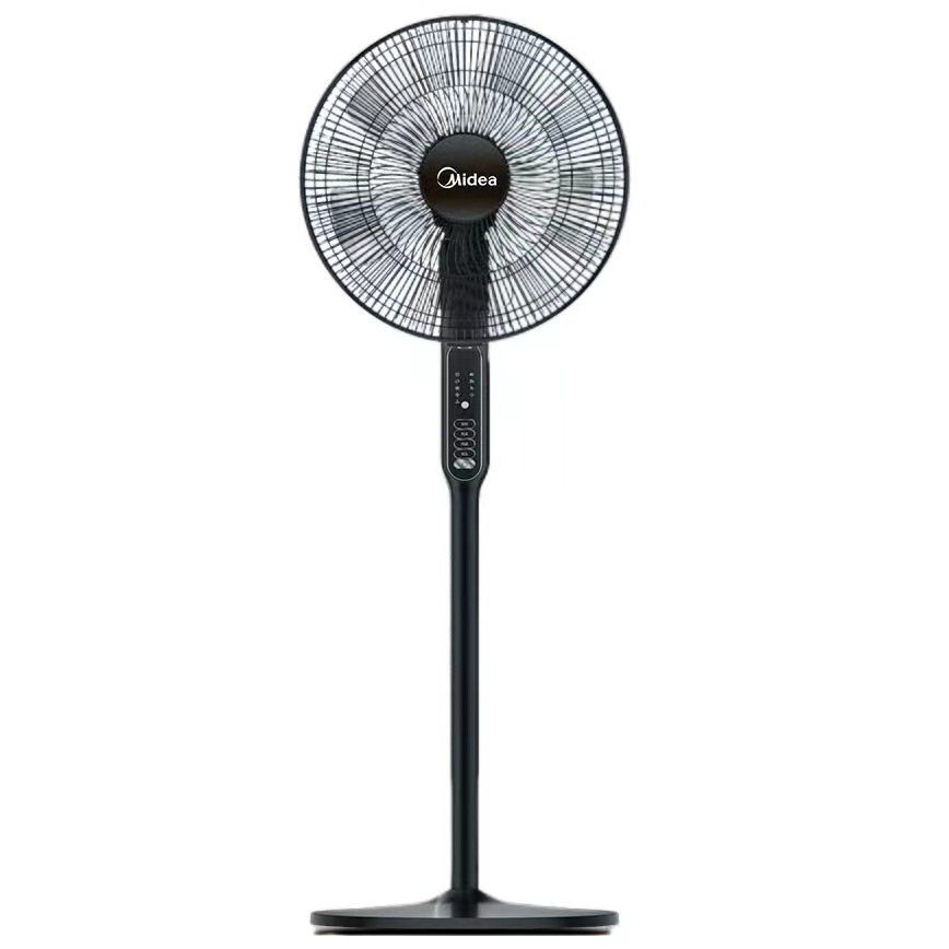 美的落地扇sac35cr家用智能遥控五叶大风力立式轻音摇头-阿里巴巴
