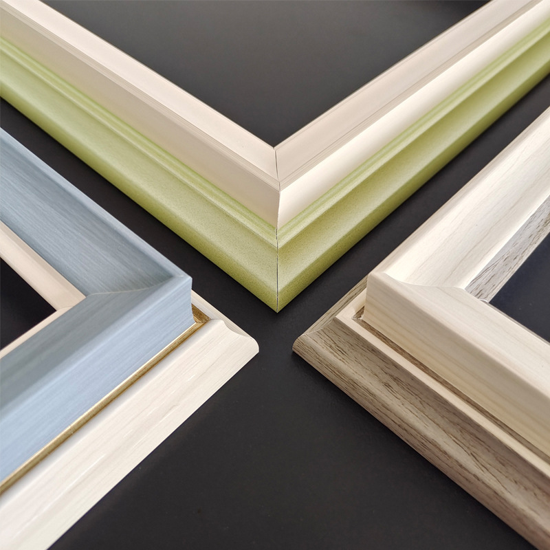 油画框外框成品空框美式复古简约装裱数字油画丙烯布框相框挂墙